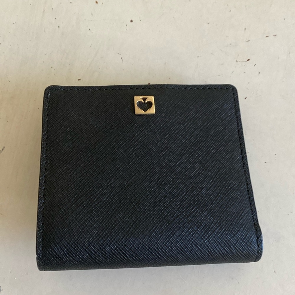 Black Kate spade small wallet